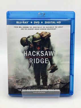 Hacksaw Ridge Blu-ray + DVD 2016 No Digital